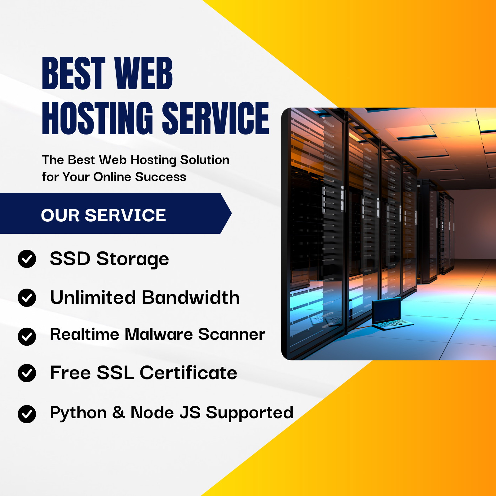 Premium Web Hosting Service | Fast, Secure & Reliable | 24/7 Support