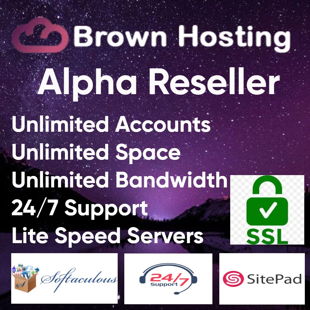 🔥🔥 Fast Unlimited Alpha Reseller Web hosting Cpanel/whm + SSL + softaculous